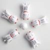 Cake Decorating 6pcs Cute Lucky Cat Chopsticks Rest Ceramic Dinner Spoon Stand Fork Holder Chopsticks Rests Stands Kitchen Utensil Cutlery Stand Chopstick Rest view 3