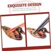 60 Pcs Chinese Decor Bunny Decor Dining Room Table Decor Chopstick Holder Rest Chopstick Pillow Ceramics Tableware Rack Brush Holder Animal Spoon Table Chopstic Chopstick Rest view 2