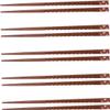 1 Set 5 Pairs Pointed Chopsticks Kids Chapstick Sushi Set Korean Chopsticks Rustic Vintage Chopsticks Noodles Utensils Ramen Chopsticks Wooden Chopsticks Chopstick Rest view 1