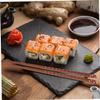 1 Set 5 Pairs Pointed Chopsticks Kids Chapstick Sushi Set Korean Chopsticks Rustic Vintage Chopsticks Noodles Utensils Ramen Chopsticks Wooden Chopsticks Chopstick Rest view 2