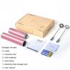 Electric Milk Frother Handheld,Travel Coffee Drink Mixer Batteries Included, 304 Stainless Steel Whisk for latte Cappuccino,Bulletproof Coffee Hot Chocolate,Egg Rose Pink view 4