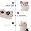 6PCS Ceramics Chopstick Stand Holder Lovely Cat Dinner Spoon Fork Holder Chopsticks Rest Stand Display Rack for Dinning Room Tableware Restaurant Chopstick Rest view 2