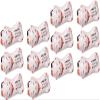 12 Pcs White Table Decor Spoon Rest Ceramic Cake Decorating Maneki Neko Figure Spoon Fork Holder Rest Ceramic Lucky Cat Animal Chopsticks Chopstick Rest Chopstick Rest view 1
