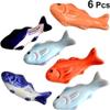Fish Chopstick Rest Ceramic Japanese Chopsticks Pillow Rack Dinner Spoon Fork Knife Holder Dinnerware Stand Decoration Housewarming Gift 6 Pcs (Random Style) Chopstick Rest view 2