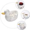1 Set Duck Chopstick Rest Coffee Spoon Holder Ceramic Spoon Ceramic Chopsticks Ceramic Chopstick Holders Dessert Bowl Porcelain Dipping Bowls Creative Chopstick Chopstick Rest view 2