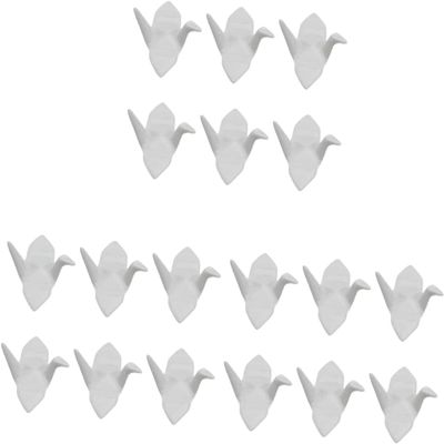 18 Pcs Stainless Steel Spoon White Table Decor Japanese Pillow Chopsticks Stand Chopsticks Pillow Chopstick Rest Stand Holder Brush Holder Animal Holder Rack Chopstick Rest