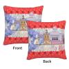 ASYG 18" X 18" Puerto Rico Throw Cushion Cover Sport Throw Pillow Square Cool Throw Pillow Case Double Side Design view 3