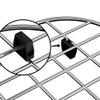 SANNO 26" L X 14" Sink Grid Protectors, Sink Protector Grid for Kitchen Sink Over The Sink Expandable Dish Drying Rack, Dish Drainer, Hold Up Dishes, Utensils Organization, Stainless Steel view 3