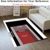 Bat Animal Rug 3D Chasm Floor Mat Fun Sensation of Falling Carpet for Kids Bedroom Living Room Decor Durable Area Rugs 71 * 47 inch view 2