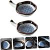 2pcs Japanese Dipping Dish Cutlery Tray Vintage Tray Dessert Trays Ceramic Chopsticks Holder Mini Sushi Tray Dip Dishes Sauce Plate Sauce Dipping Dish Ceramic Chopstick Rest view 2