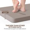 4/5 Inch Thick Kitchen Mat - Cushioned Anti Fatigue Mats for Kitchen Floor - Easy to Clean, Waterproof, Non-Slip Kitchen Rug for Sink, Office, Kitchen (17''x28'' Brown) view 2