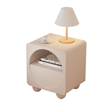 Nightstands Nordic Bedside Table Home Creative Small Storage Cabinet Bedroom Cream Wind Bedside Cabinet Locker Nightstand Bedside Tables