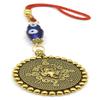 BBRATS Energetic Ganesha Evil Eye Wall Hanging for Vastu Nazar Suraksha Reiki Healing Blue Beads Evil Eye for Home Entrance, Car, Door/Office Evil Eye Hanging for Good Luck Success Prosperity view 1