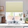MiLin Cordless Cellular Shades No Tools No Drill Blinds for Windows Shades for Indoor Windows Magnetic Door Blinds (Blackout - Warm Glow, 17" W x 48" H) view 2