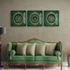 Ayatul Kursi Glass Islamic Wall Art, Tempered Glass Islamic Wall Decor, Quran Art, Islamic Decorations for Home, Muslim Home Decor, Islamic Ramadan Eid Gifts, Arabic Calligraphy Wall Art, Modern Islamic Wall Art, Ayatul Kursi Al-Falaq Al-Nas 3 Pieces view 3