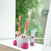 Tooth Brushing Timers for Kids and Kids, Toothbrush Holder with 3 Minutes Countdown Timer Babies Tooth Brushing Hourglass for Family(Pink), Tooth Brushing Timers for Kids and Kids view 3