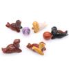 HXSCOO 40mm Sea Lion Figures Natural Stones Ocean Animal Statue Healing Crystal Quartz Carved Figurine Room Ornaments Childrens Gift (Color : Opalite, Size : 5 PCS) view 2