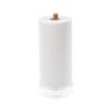 Mind Reader Paper Towel Holder, Kichen Storage, Countertop Organizer, Caddy, Kitchen, Acrylic, 6"L x 6"W x 14.65"H, Brown view 1