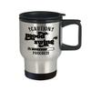 Caution Mood Swing Progress Travel Mug for Friends Anxiety Depression Introvert Funny Mental Health Mindfulness 14Oz Stainless Steel Insulated Travel view 2