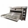 COUNTERTOP PIZZA COMMERCIAL CONVEYOR OVEN WITH 15 BELT OMCAN 48387. RECOMMENDED COOKING TIMES: 12-14 Blanched Pizza, Meat & Cheese Sandwich,Meatball, Garlic Bread, Fish (sizzle platter) view 2