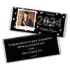 12ct Personalized Graduation Party Favors Wrapped Candy Bars with Photo (12 Count) - Black Class of 2024 view 1