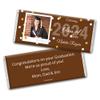 12ct Personalized Graduation Party Favors Engraved Chocolate Bars with Photo (12 Count) - Brown view 2