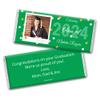 12ct Personalized Graduation Party Favors Wrapped Candy Bars with Photo (12 Count) - Green view 1