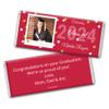 12ct Personalized Graduation Party Favors Wrapped Candy Bars with Photo Class of 2024 (12 Count) with Photo - Red view 2