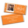 12ct Personalized Graduation Party Favors Engraved Chocolate Bars with Photo (12 Count) - Orange view 2