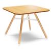 Lalo The Play Table, Wooden Preschool Table and Kids Activities with Easy to Clean Surface - Quick & Easy Set Up - Safe and Secure, 23  x 23  x 19  in - Natural view 1