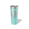 Alterd Industries Hockey Coach Gift - insulated tumbler with lid, hockey sticks personalized stainless steel cups, 20 oz travel coffee cup, athletic mug for men (20oz Tumbler, Mint) view 1
