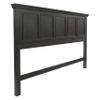 Office Star Products OSP Home Furnishings Farmhouse Basics King Headboard Only, Rustic Black Finish view 1