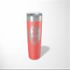 Alterd Industries Hockey Coach Gift - insulated tumbler with lid, hockey sticks personalized stainless steel cups, 20 oz travel coffee cup, athletic mug for men (20oz Tumbler, Coral) view 4