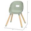 Lalo 2-Pack Play Chairs, Wood & Non-Toxic Plastic Toddler Chairs - Sturdy, Easy to Clean, Up to 200 lb. Weight Capacity, Blueberry view 2
