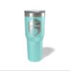 Alterd Industries Volleyball Coach Gift - insulated tumbler with lid, travel coffee mug, personalized stainless steel cups, 20 oz tumbler, girl sports coaches (30oz Tumbler, Mint) view 1