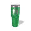 Alterd Industries Volleyball Coach Gift - insulated tumbler with lid, travel coffee mug, personalized stainless steel cups, 20 oz tumbler, girl sports coaches (30oz Tumbler, Green) view 1