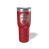 Alterd Industries Volleyball Coach Gift - insulated tumbler with lid, travel coffee mug, personalized stainless steel cups, 20 oz tumbler, girl sports coaches (30oz Tumbler, Maroon) view 1