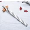 Muka 5 Pairs Custom Stainless Steel chopsticks Reusable Personalized Metal Chopsticks-5 pairs view 3