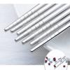 Muka 5 Pairs Custom Stainless Steel chopsticks Reusable Personalized Metal Chopsticks-5 pairs view 4