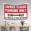 gaeruite Men Decor Caprice Classic Parking Only Tapestry Hanging Decorations For Bedroom Beer Decor (Size : 75X100CM) view 3