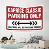 gaeruite Men Decor Caprice Classic Parking Only Tapestry Hanging Decorations For Bedroom Beer Decor (Size : 75X100CM) view 4