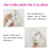 42 Pieces Cat Latex Balloons,12 Inches Cute Cat Balloons for Kitty Theme Birthday Party Decorations Supplies Pink White Balloons view 4
