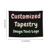 JeReVolng Custom Tapestry Personalized Tapestry backdrop with name and photo customized wall hanging For gift and bedroom aesthetic view 4