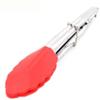 1pcs 7 Inch BBQ Nylon Tongs Tips Kitchen Mini Tong Heat Resistant Nylon Cooking Tongs Steel Food Tongs Kitchen Accessorie view 1
