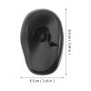 KALLORY 8pcs Silicone Ear Covers for Hair Dyeing Ear Protectors for Salon and Home Use Earmuffs for Hair Treatments and Showers view 2
