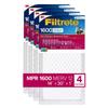 Filtrete Ultra Allergen 2X Bacteria & Virus Filter (1600 MPR), 30x14x1 (4 Pack) view 1