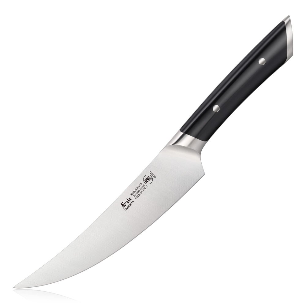 Cangshan HELENA Series German Steel Forged 6" Boning Knife (Black)