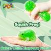 Green Frog Stress Relief Balls (1 Pack) - Squishy Animal Dough Ball for Adults, Stretch and Pull, Vase Filler and Home Decoration, Party Favors view 3