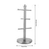 Restokki Coffee Mug Holder, Stainless Steel Mug Rack, Mug Tree for Counter, Tea Cup Holder Organizer Storage view 2