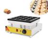 LGXEnzhuo 110V Electric Red Bean Cake Maker Machine, 16pcs Stainless Steel Round Cake Iron, with Non-stick Layer, Cake Diameter: 2.8"/7cm view 3